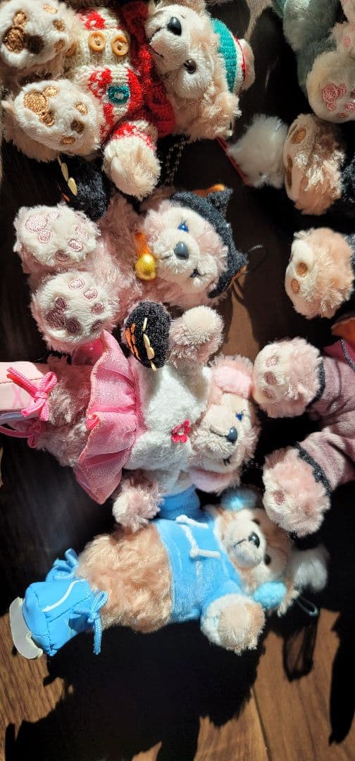 ダッフィー シェリーメイ ジェラトーニ ステラ•ルー ぬいぐるみセット