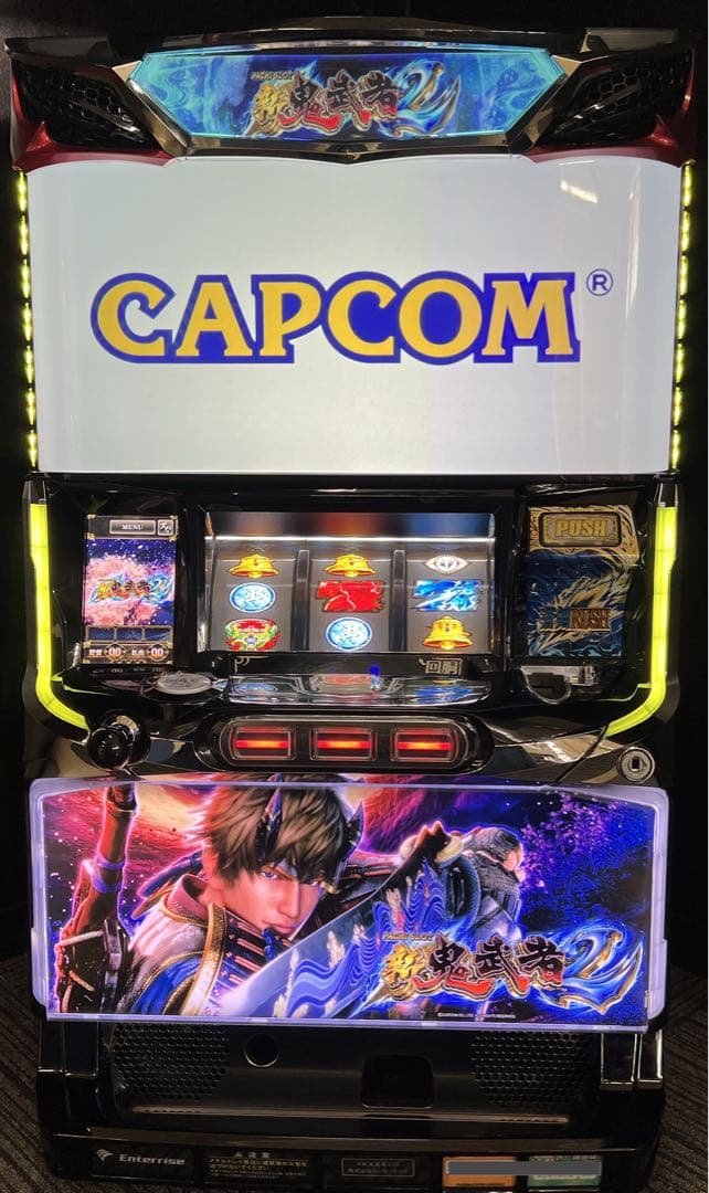 パチスロ実機 新鬼武者2 4wayオートプレイ付