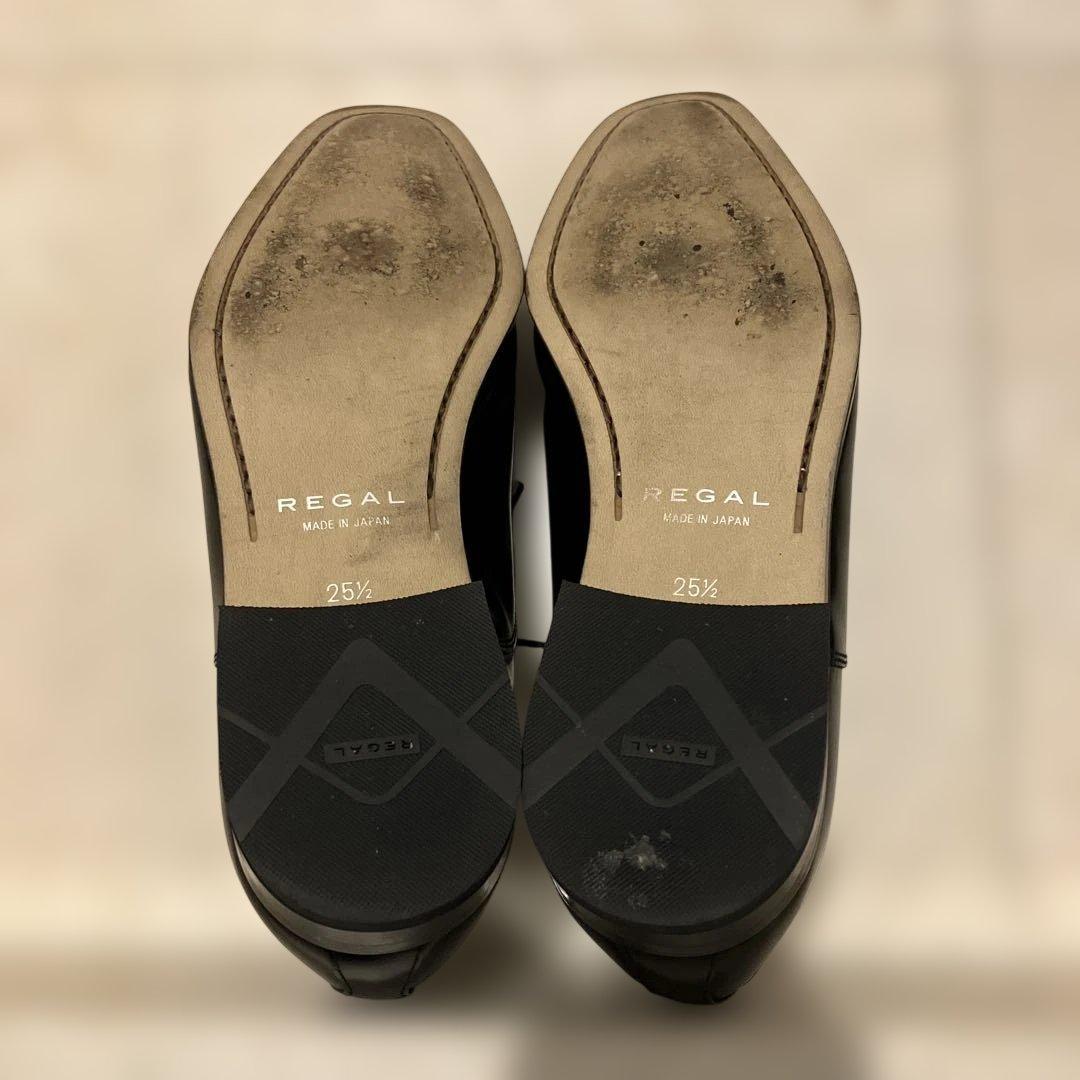 REGAL 革靴 ビジネスシューズ 25.5 ストレートチップ