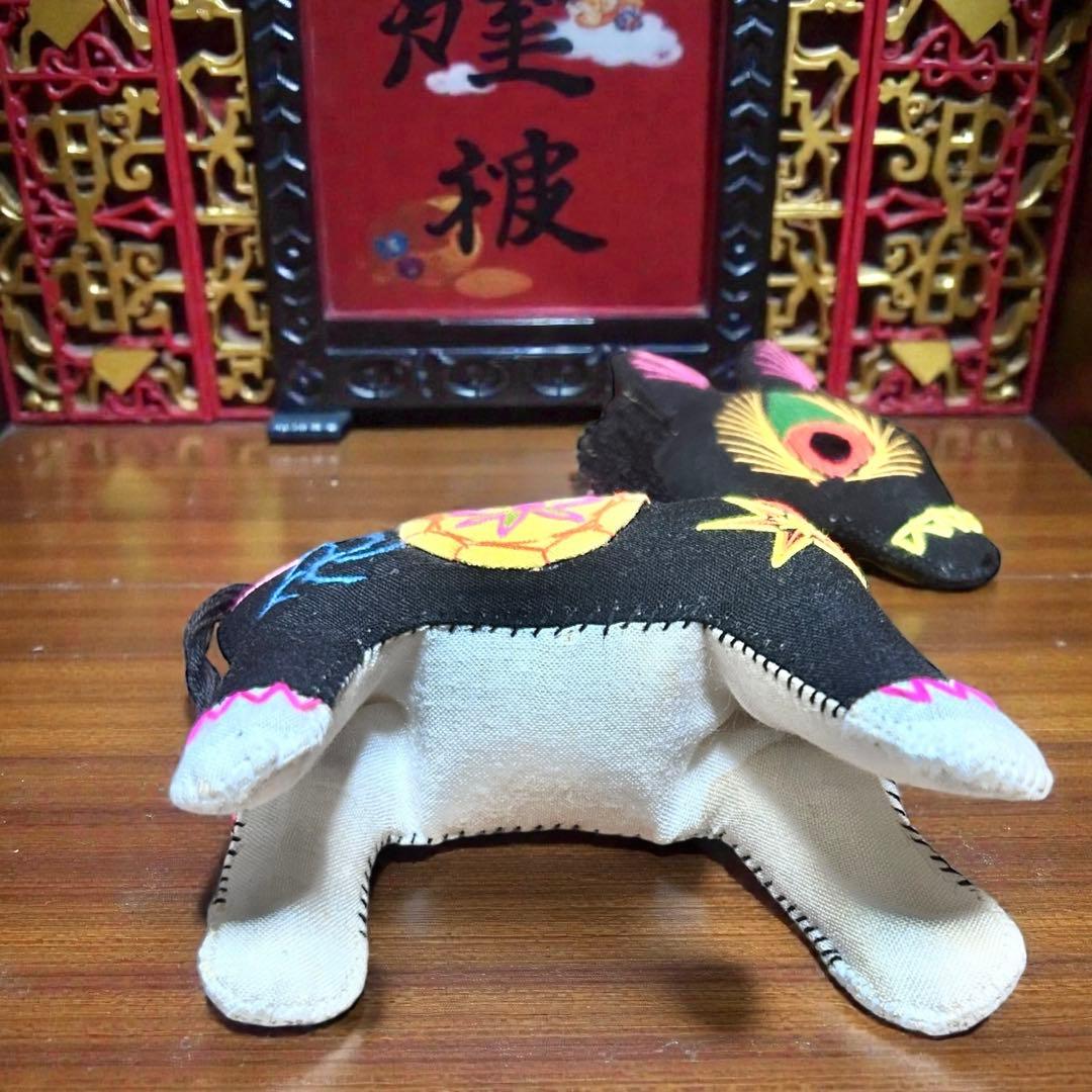 昭和期の中国民間玩具・陝西省西安 毛馿（馬）郷土玩具 午年