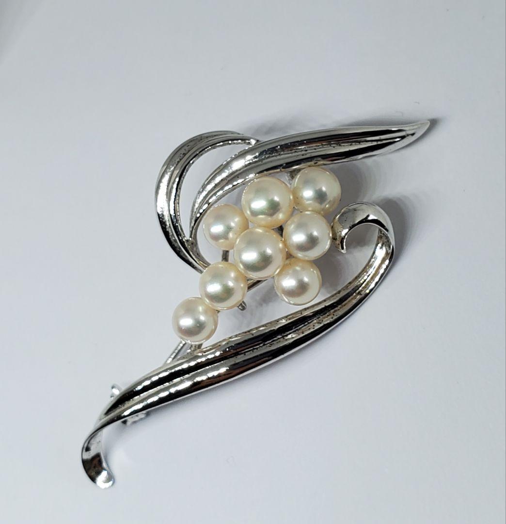 MIKIMOTO ミキモト ヴィンテージ あこや真珠 ブローチ ジュエリー