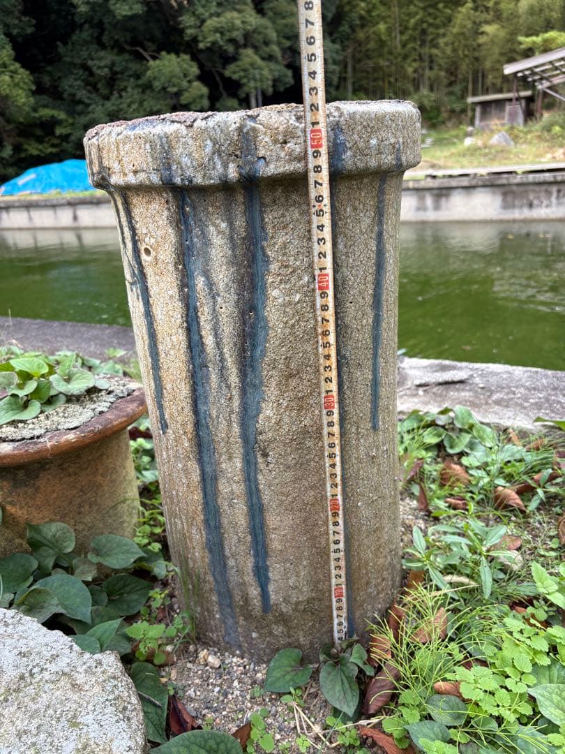 古備前 火襷水指 江戸時代 壺 水差し茶道具 古道具 アンティーク 古