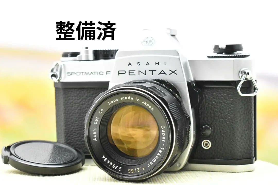 【整備済】 PENTAX SPF SPOTMATIC F + 55mm F2 整備済】 PENTAX SPF SPOTMATIC F + 55mm F2 Pentax Spotmatic SP with