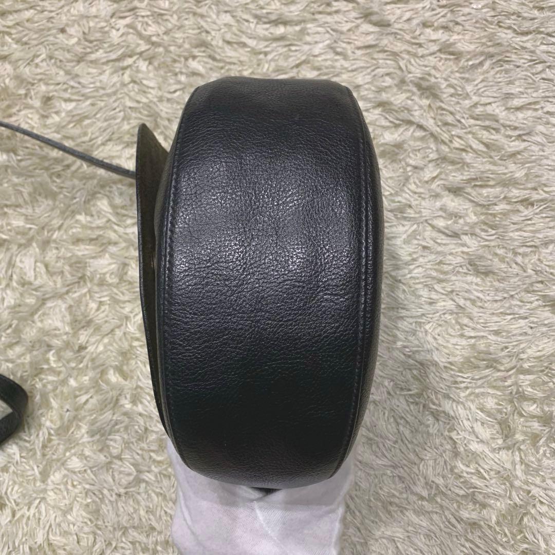 極美品✨イルビゾンテ ショルダーバッグ 現行 クロスボディバッグ ブラック