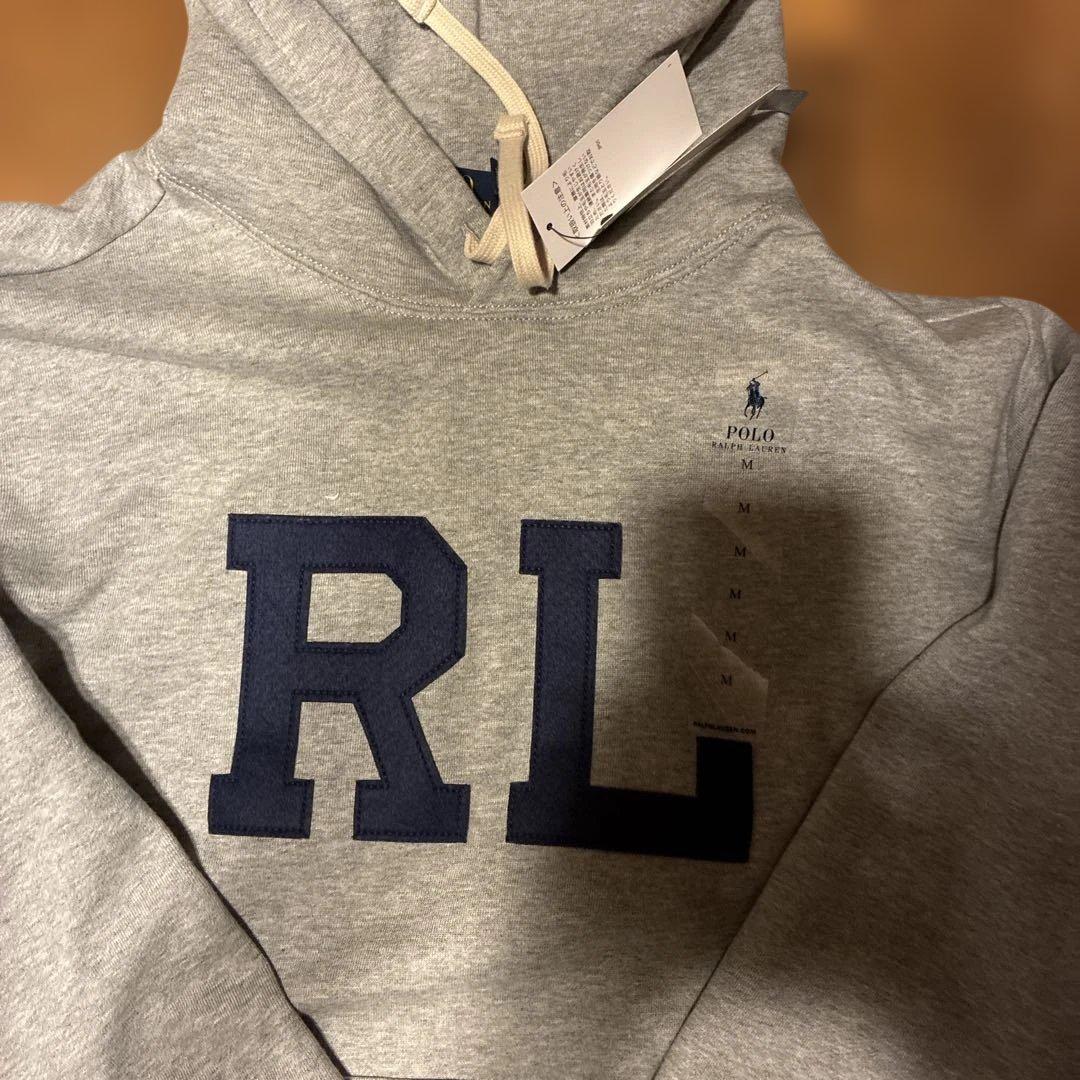 入手困難　Polo Ralph Lauren グレー パーカー Mサイズ　RL