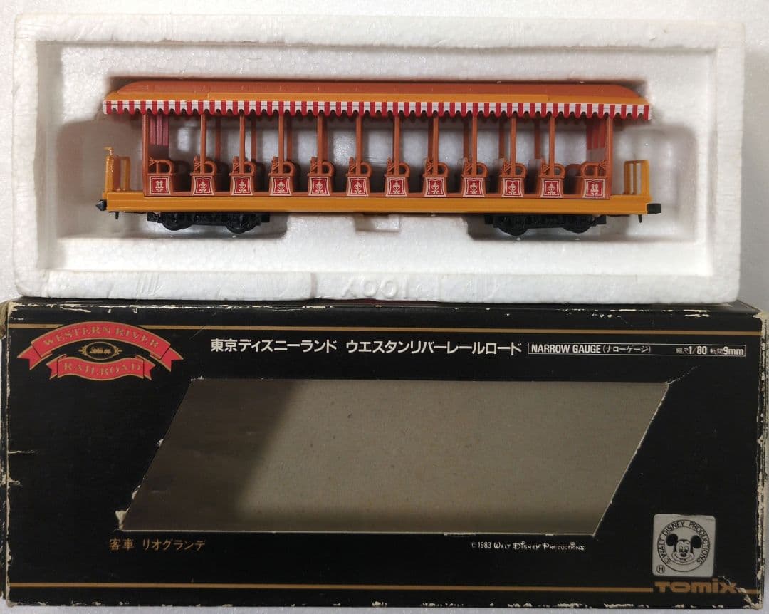 鉄道模型 ウエスタンリバーレ―ルロ―ド　 リオグランデ　　客車