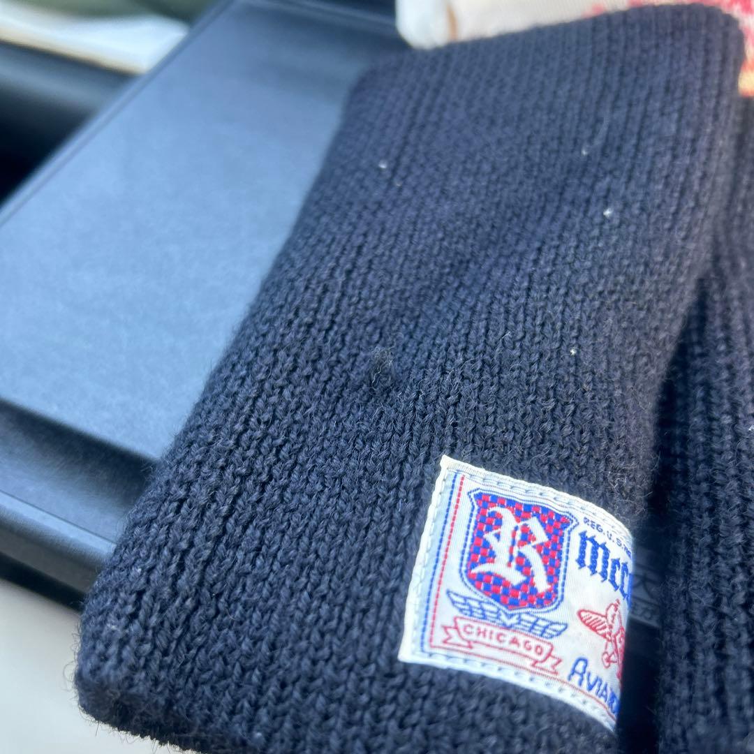 リアルマッコイズ THE REAL MCCOY´S ニット 手袋 グローブ 袋付