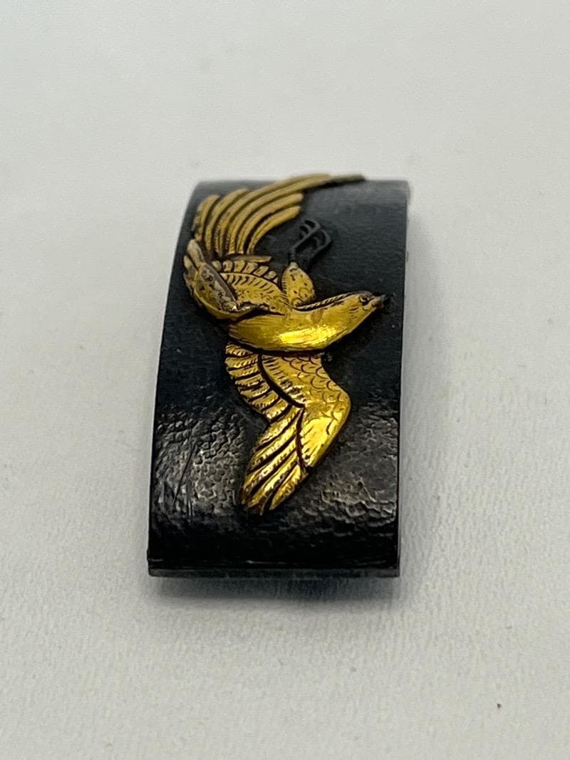金工 金細工 彫金 帯留 目貫 鳳凰図 煙草金具 刀装具 年代物