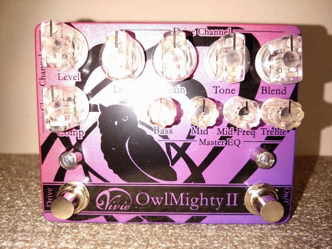 Vivie OwlMighty II ベースエフェクター guitarplanet_vivie-owl-mighty-pro