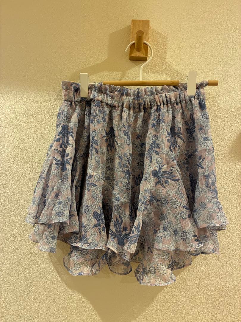 パピエ　HUDO silk shorts/lavender