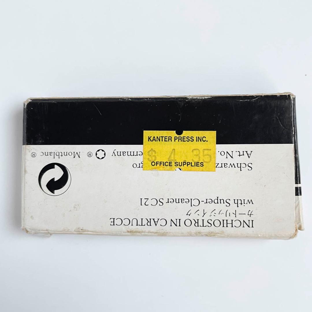 モンブラン 万年筆 80年代 ノブレス Sライン インク・ケース付 普段