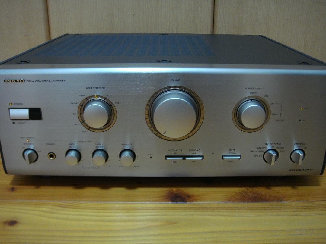 程度良 ONKYO オンキョー プリメイン アンプ Integra A-917F