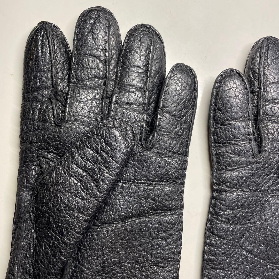 デンツ ペッカリー ブラック ハンプトン カシミア製ライニング Hampton