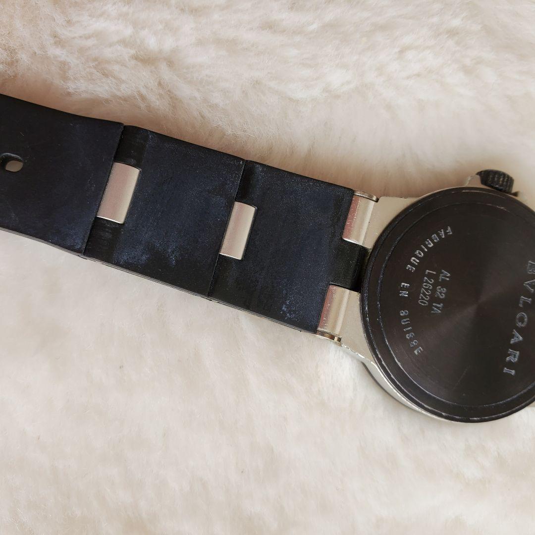 ゆ*！様 【中古】BVLGARI ブルガリアルミニウム 時計 ラバーベルトAL3