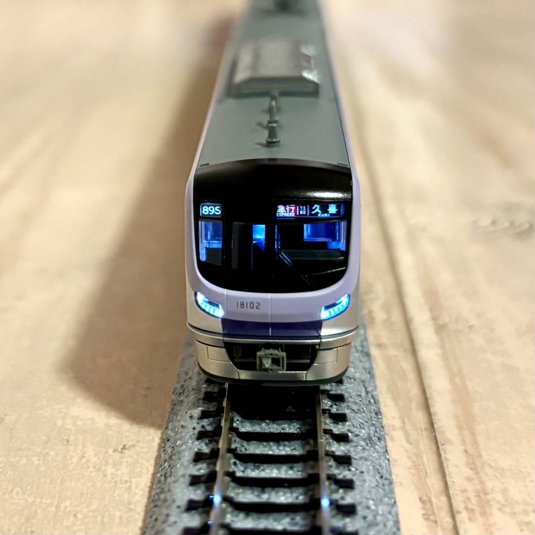 【純正室内灯付】KATO 東京メトロ半蔵門線18000系 Nゲージ10両セット