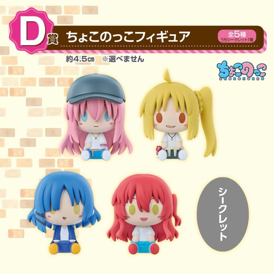 ぼっち・ざ・ろっく!一番くじちょこのっこフィギュアコンプリート