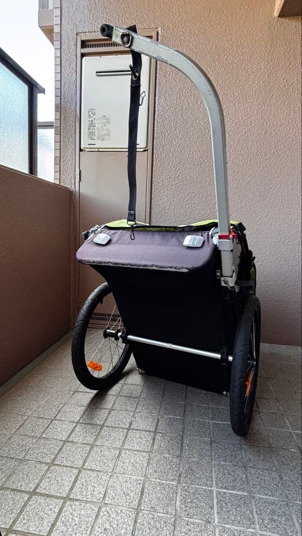 【引取限定（名古屋市）】BURLEY Minnow自転車用トレーラー（１人乗り）