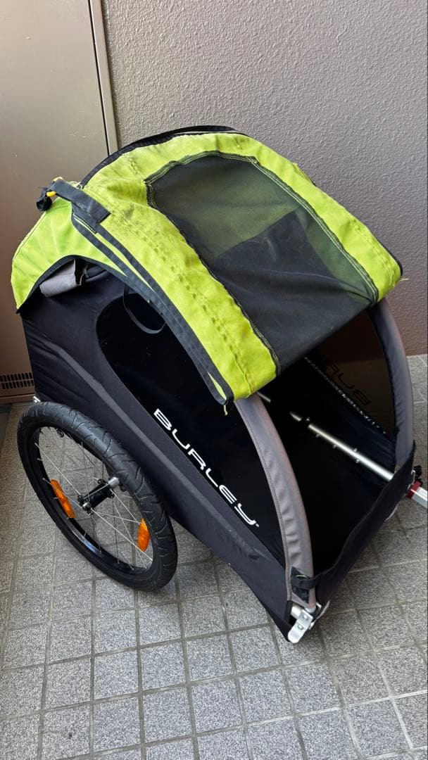 【引取限定（名古屋市）】BURLEY Minnow自転車用トレーラー（１人乗り）