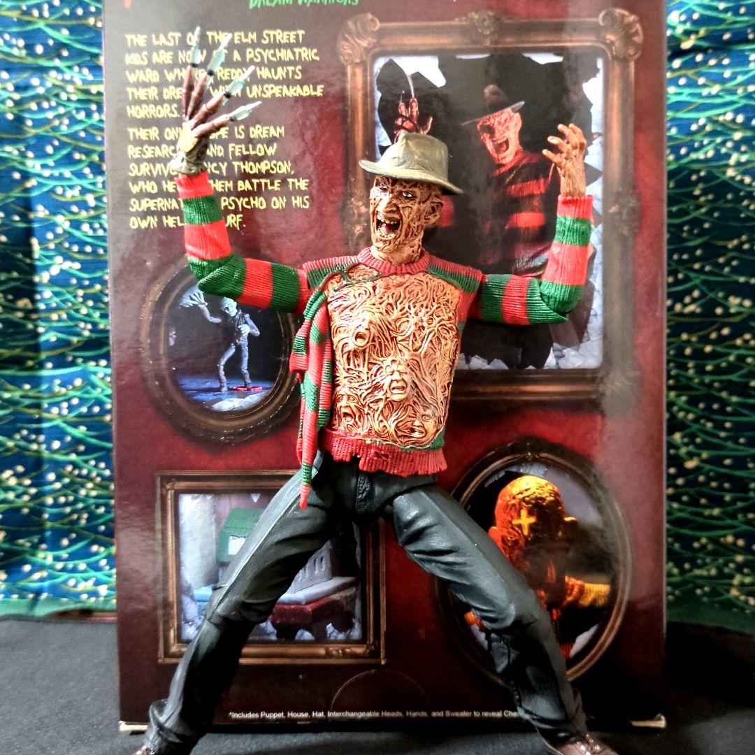 NECA ナイトメア·エルム街の悪夢3 フレディー•クルーガー【中古開封品】