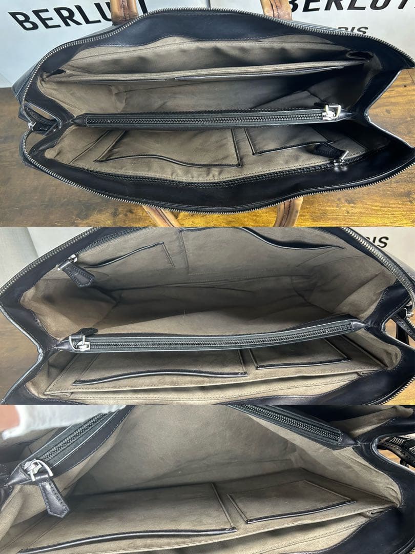 極美品　Berluti ヴェネチアレザー ブリーフケース ビジネスバッグ