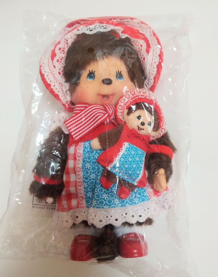 新品 40周年記念 文化人形 モンチッチ 女の子 立ちモン 258500