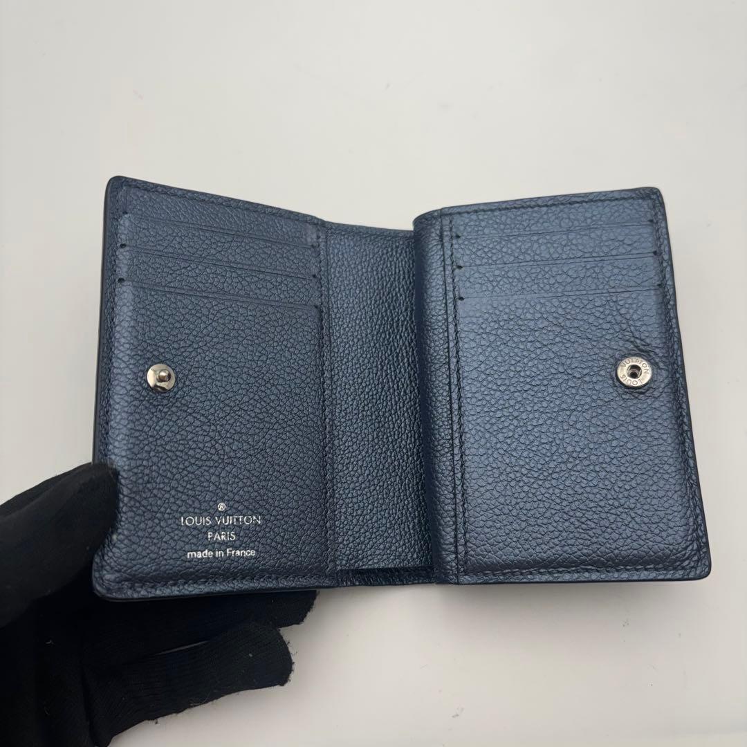 IC搭載 ルイヴィトン ポルトフォイユ クレア アンプラント メタリック