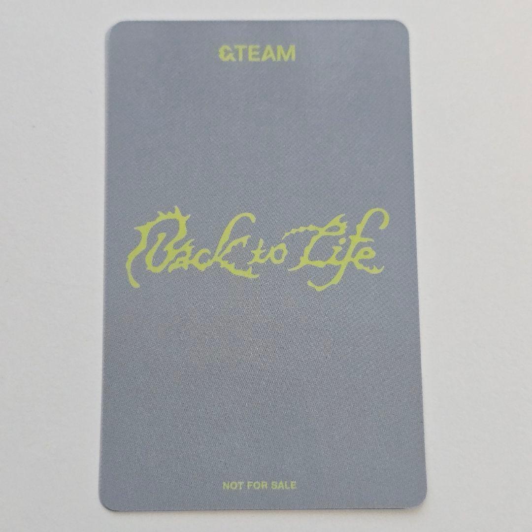 &TEAM Back to Life weverseラキドロ 直筆サイン EJ - メルカリ