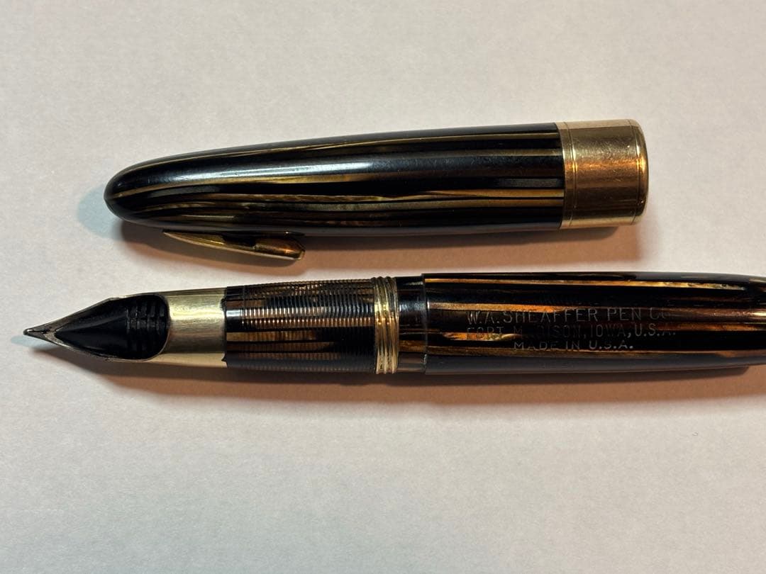 特価1940年代 Golden Brown Sheaffer ヴィンテージ万年筆