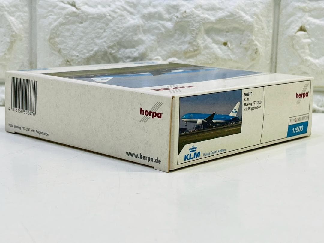 149Z herpa KLM Boeing 777 1/500 トリプルセブン - メルカリ