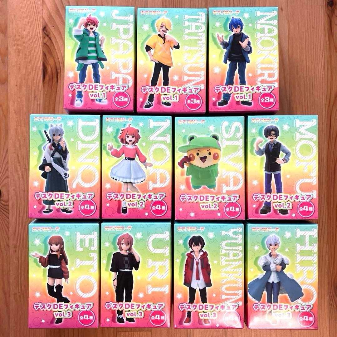 カラフルピーチ デスクDEフィギュア 11種コンプリートセット - メルカリ