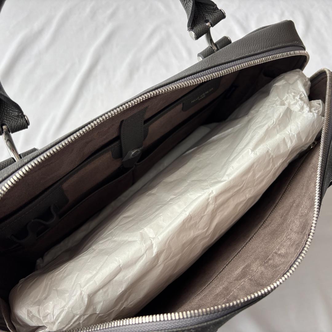 未使用 ペッレモルビダ deck/9 ブリーフ 2way ビジネスバッグ グレー