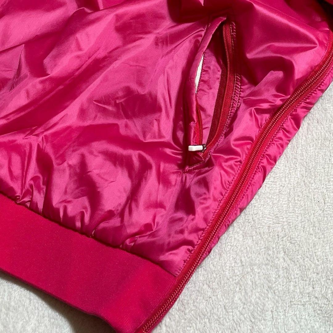 パーリーゲイツ　リバーシブル　4way　中綿　スニード　ベスト　ピンク　L