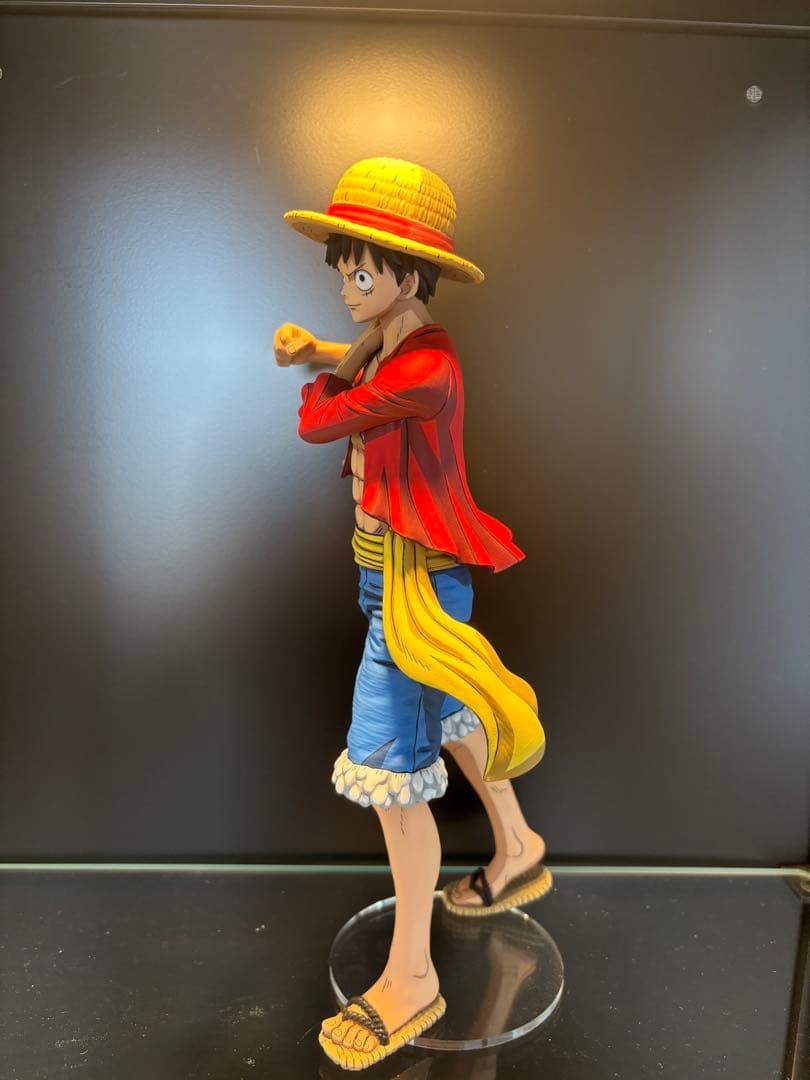 ワンピース フィギュア アニメ塗り 2次元彩色 リペイント ルフィ 一番くじ