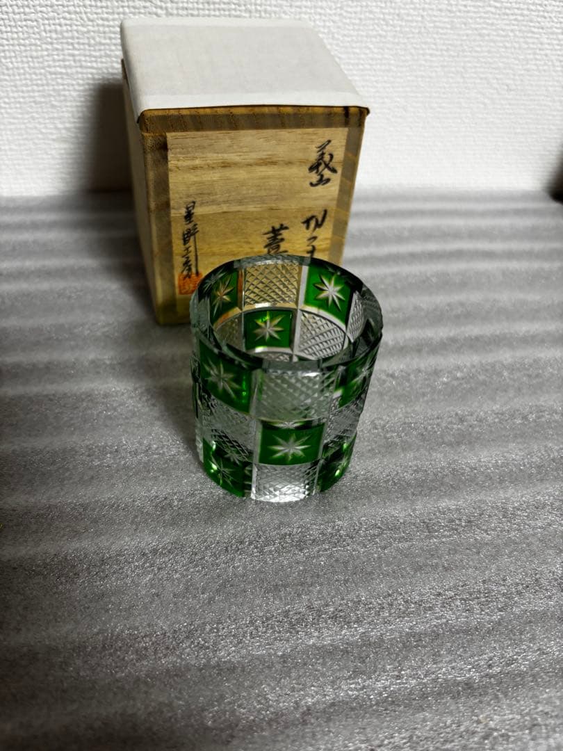 茶道具 義山切子蓋置 - メルカリ