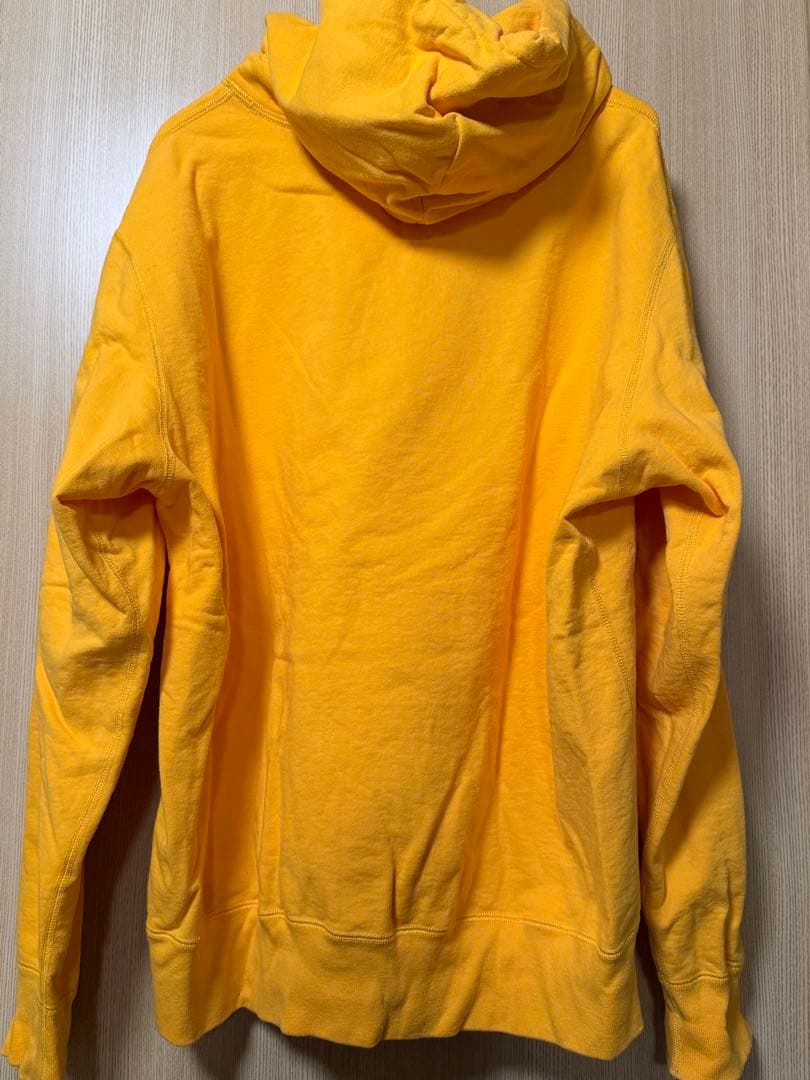 MIN-NANO カナダ製　hoodie イエロー XL