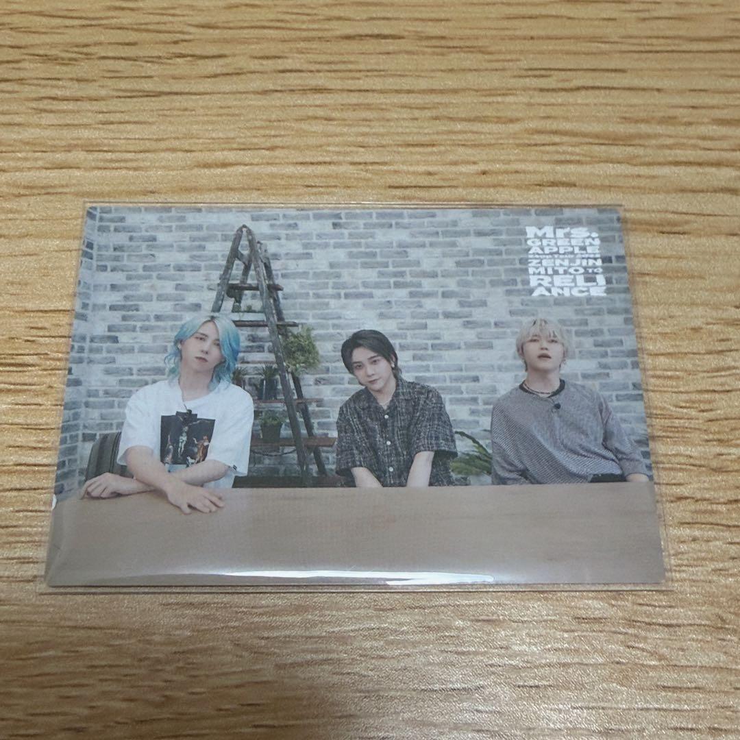 Mrs. GREEN APPLE ゼンジン未到とリライアンス フォトカ 040 - メルカリ