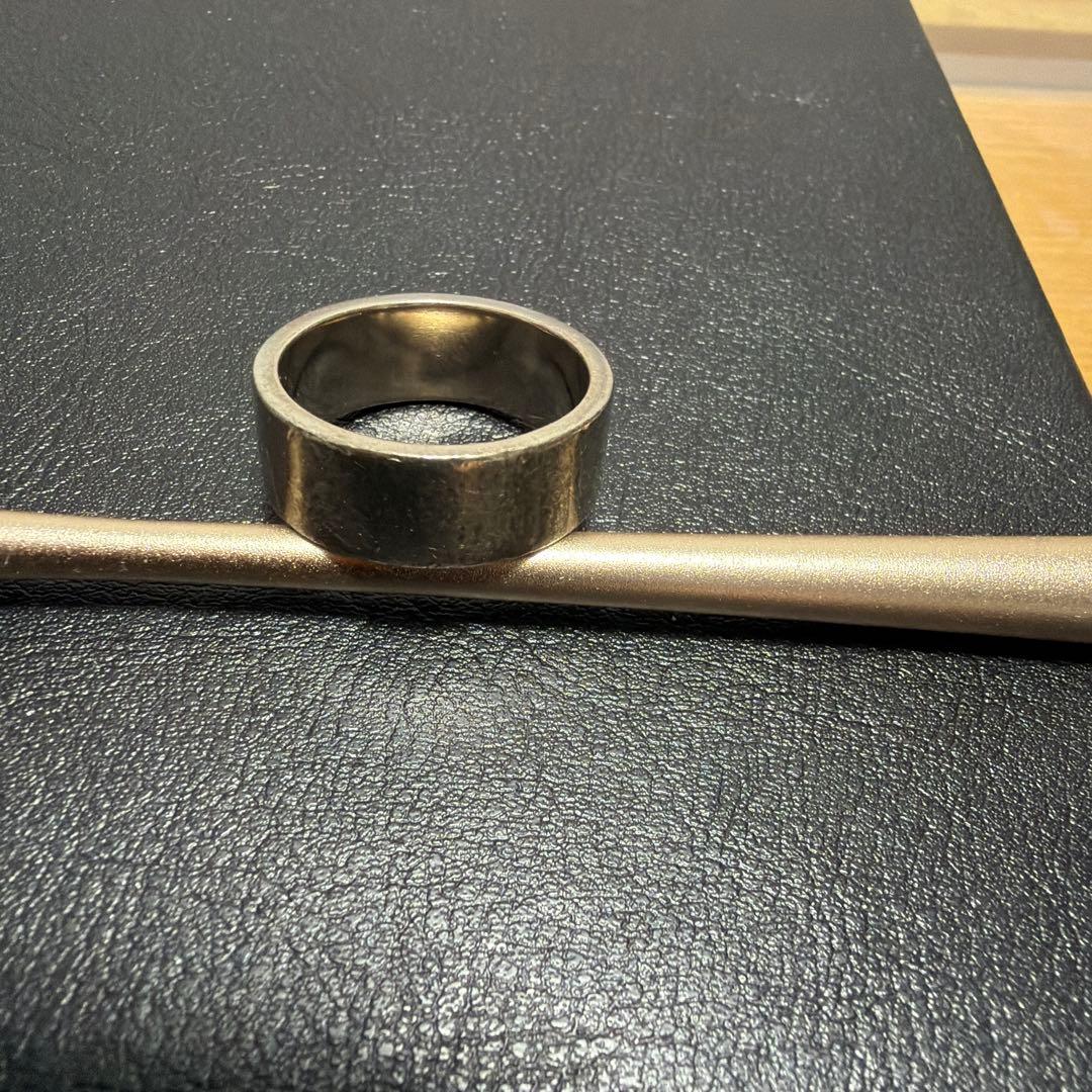 ウイングロック金メタル付きリング