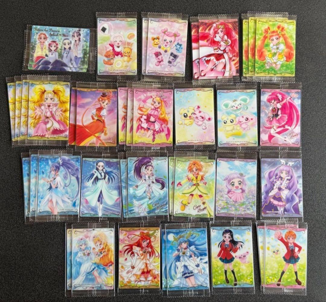 プリキュアウエハース 第2弾〜11弾 まとめ売り175枚 レア有