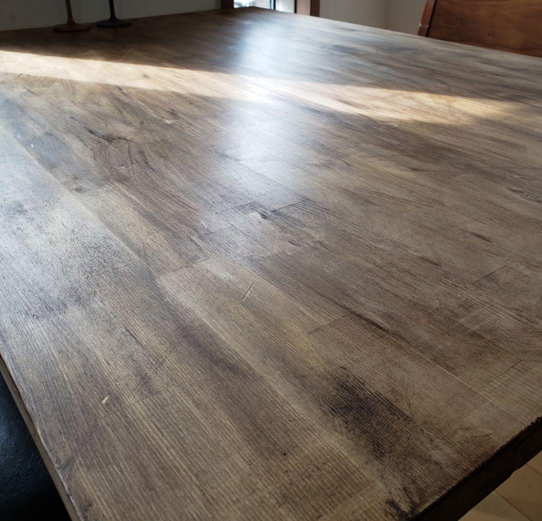 【はぐさん一脚限定】72×80 ダイニングテーブル　ウォールナットワックス