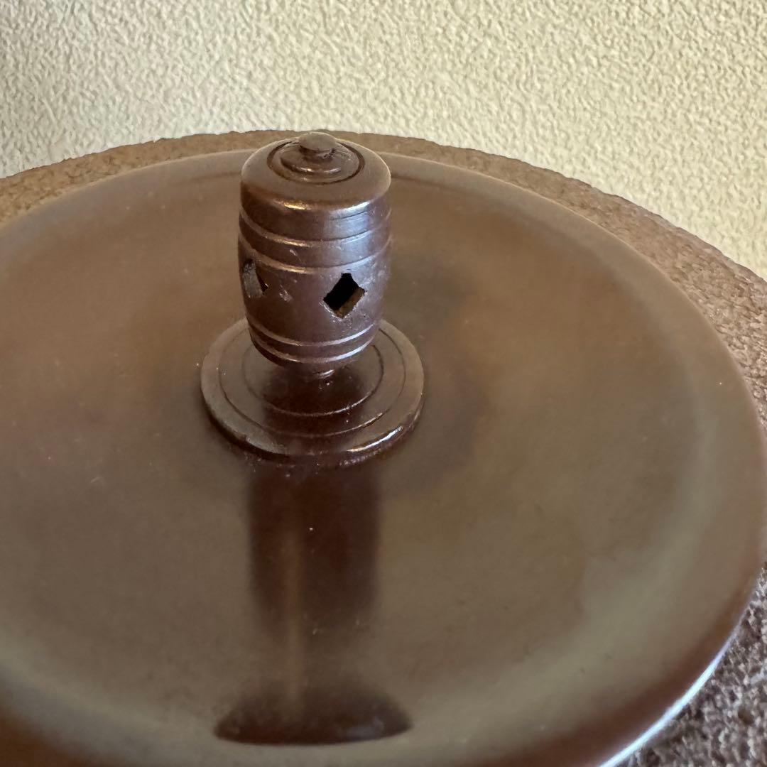 茶道具《茶釜 筒釜》 釜師　高橋敬典