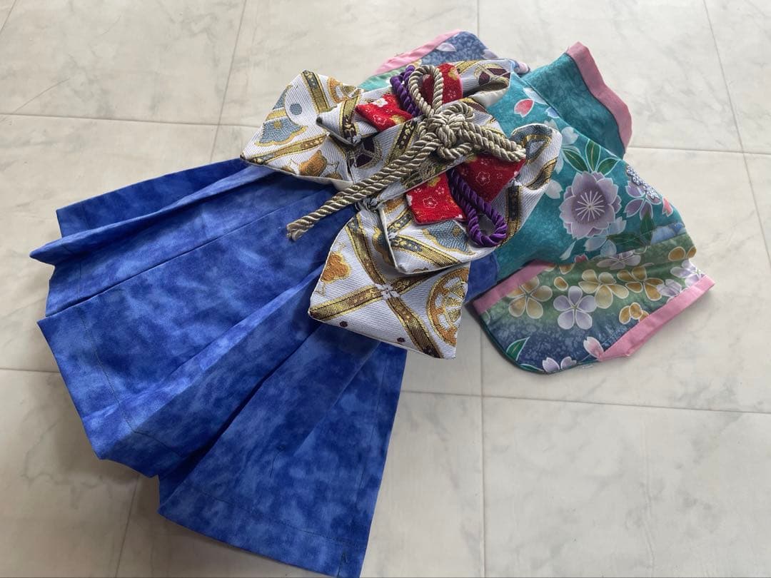 Tigger*tigger*様専用 出品 わんちゃんの袴の着物 オーダー2着