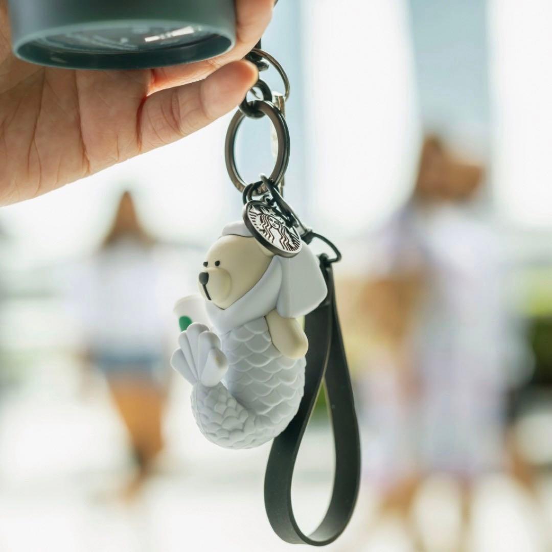 スタバ STARBUCKS シンガポール限定 ベアリスタ キーリング - メルカリ