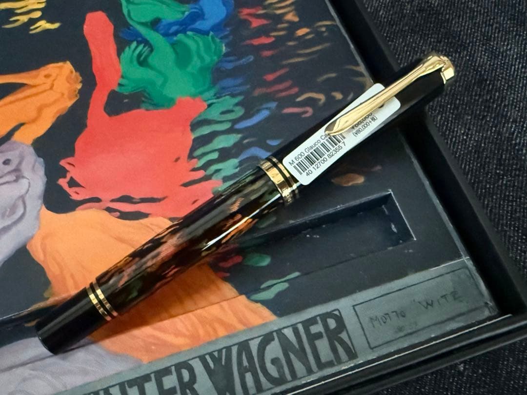 ペリカン 万年筆 アートコレクション グラウコ・カンボン M600 M 未使用品