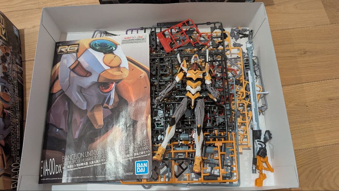 RG エヴァンゲリオン 初号機(シン劇場版) 4号機 3号機 零号機