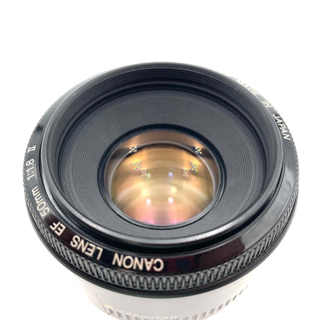神レンズ】キャノン 単焦点 Canon EF 50mm F1.8 II