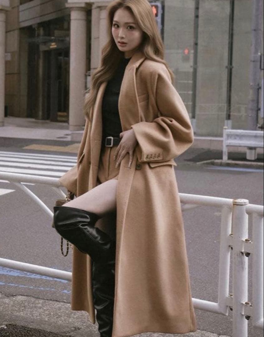 Dairch ダーリッチ ダブルロングチェスターコート コート アウター