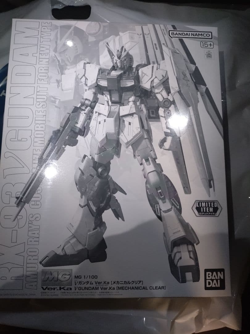 MG 1/100 νガンダムサザビーVer.Ka [メカニカルクリア]