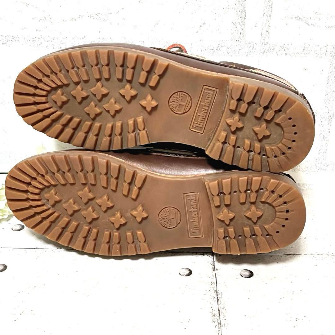 【 ティンバーランド】3eye クラシックラグデッキシューズ♡ブラウン25.5