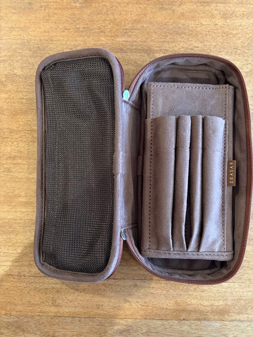 しーさー OctFold ペンケース カルロスナイロン ブラウン 当店厳選