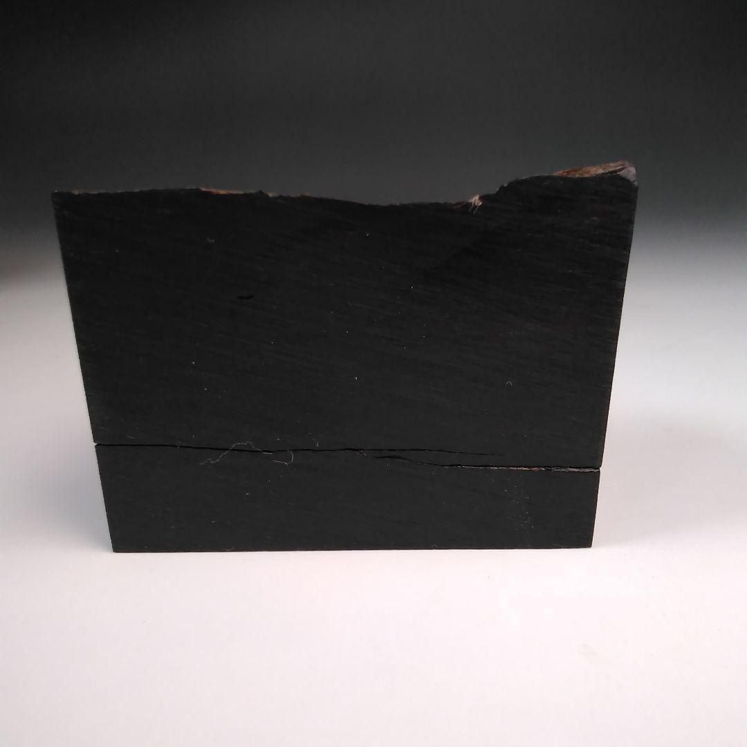 ア107 『蒔絵師　牧田芳祥　作』『黒檀　鈴虫蒔絵　香合　共箱』茶道具